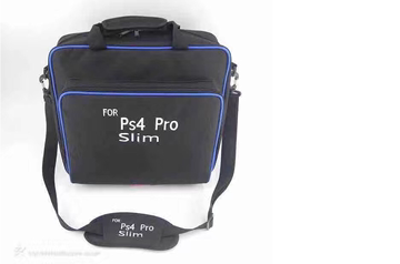 PS4 slim主机收纳包笔记本海绵保护手提包旅行便携背包斜跨包pro
