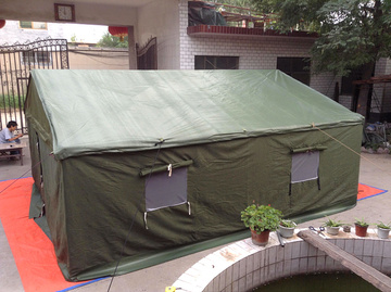 2*3上下床帐篷 防水耐磨施工帐篷 帆布棉帐篷 工程帐篷