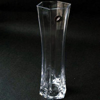 花瓶 玻璃 透明 水培 六角玻璃花瓶 富贵竹 高插花 水中花玻璃瓶