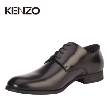 KENZO 牛皮男鞋头层牛皮M44821德比鞋正装商务皮鞋英伦风