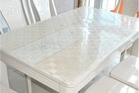 PVC方格水晶板桌面桌布吧台茶几垫软质玻璃防水油餐台书桌胶垫