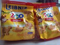 正品德国LEIBNIZ饼干莱布尼茨宝宝最爱动物型饼干ZOO125g 磨牙