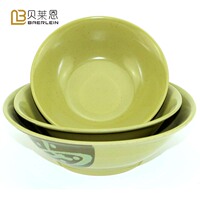 中式批发美耐皿仿瓷餐具如意密胺碗仿瓷碗反口碗饭碗面碗汤粉碗