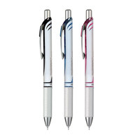 日本Pentel派通 BLN75W 顺滑速干中性笔 考试推荐水笔