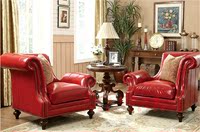特价简约现代复古美式法式欧式皮沙发客厅单人双人三人3人沙发