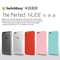 美国SwitchEasy iPhone 6S Nude Colors超薄透明手机壳简约保护套