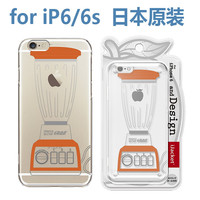 日本代购苹果6s手机壳创意透明保护壳简约iPhone6壳子新款case潮