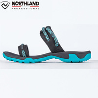 山脉户外 NORTHLAND/诺诗兰女式沙滩鞋凉鞋舒适透气凉拖FS142206