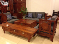 红木木雕客厅家具非洲黄花梨刺猬紫檀红木沙发 实木现代中式沙发