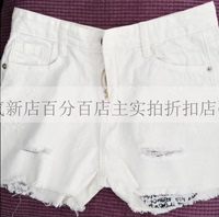 洋气新店REDMEMORY 特 实用款 2015终极白色牛仔短裤K831