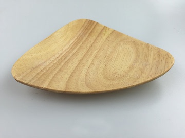日式酒店创意点心碟子餐具小木碟子糖果碟干果盘水果碟零食咖啡碟