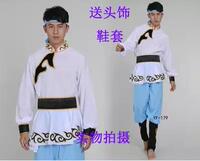 蒙古族舞蹈服装男筷子舞服装少数民族藏族舞蹈服蒙古舞草原打鼓服