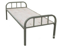 加厚全钢铁床单层床 单人铁管床 1.2米小双人铁床行军床