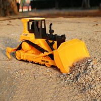 儿童玩具工程车系列模型套装 大号履带推土机铲车 耕地耙玩具汽车