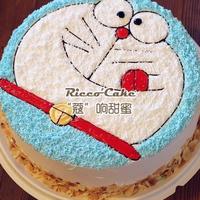 机器猫多哆啦A梦儿童生日蛋糕 创意宝宝周岁百日 同城配送 上海