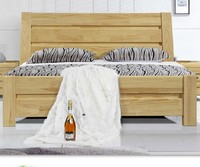 实木床成人床双人床单人床1米床1.2米床双人床1.5米1.8米松木床