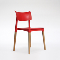 家居的艺术与设计现代简约创意客厅卧室会所餐厅实木塑料洽谈座椅