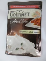 原装进口法国PURINA/普瑞纳GOURMET牛肉蔬菜成幼猫湿粮猫罐头85g