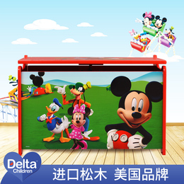Delta/美国达儿泰  迪士尼卡通书桌 玩具小柜子实木储物柜