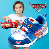 迪士尼发光鞋儿童鞋运动鞋2015秋季男童鞋亮灯闪灯鞋机能鞋跑步鞋