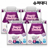 韩国直送 Super Daddy纸尿裤orignalfit XL号 1箱（20片*4包）