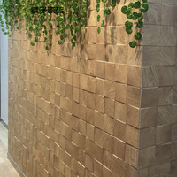麦子瓷砖现代凹凸木桩质感电视背景墙砖立体文化石瓷砖阳台仿古砖