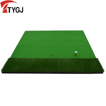TYGJ新品高尔夫挥杆练习器/垫子 golf多功能 加厚版长短草 打击垫