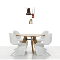 潘东椅S椅异形椅塑料椅子创意餐椅个性椅子现代时尚简约家居塑形S