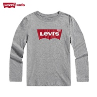 【ROOKIE】Levi's李维斯童装男女童常青款圆领长袖T恤