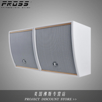 Fross/沸斯 HD-8 8寸专业ktv同轴音箱 家用卡拉ok音响 HIFI音箱