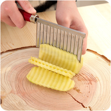 切菜器创意多功能厨房薯条刀不锈钢波浪切条器土豆丝切花刀切菜器