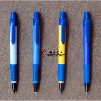 厂家直销 明宇 热销款587按动塑料圆珠笔原子笔广告笔定做批发