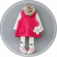 秋装秋季女童女宝宝婴儿韩版长袖套装0-1-2-3岁半4-5-6-7-8-9个月