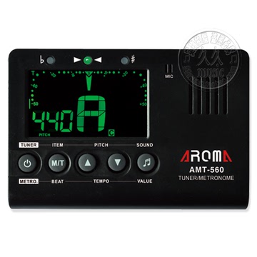 正品◆阿诺玛AROMA AMT-560 三合一电子调音器 节拍器 校音表
