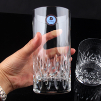 DUENDE水晶玻璃杯 捷克进口酒杯 直身水杯 威士忌 卡罗斯系列