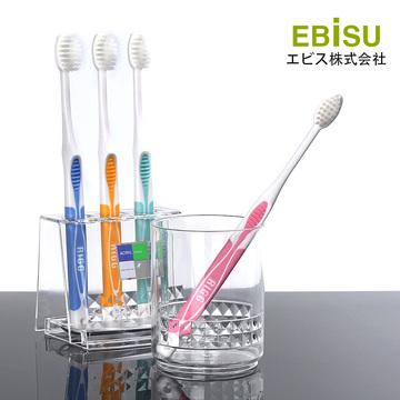 日本进口正品 EBISU惠百施超细双层刷毛柔软中毛硬毛牙齿清洁牙刷