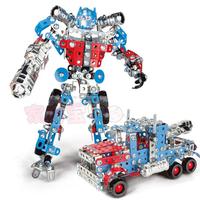 男童拼装积木车组装机器人儿童益智力玩具8-10-12岁以上男孩礼物