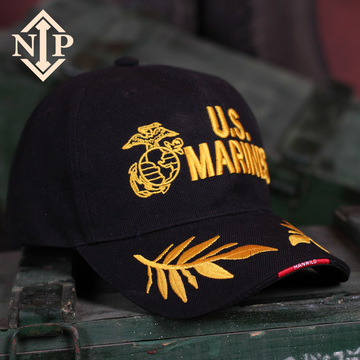 NIP军迷户外男士太阳帽 美国海军陆战队棒球帽 战术特勤鸭舌帽