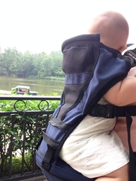 行货韩国POGNAE腰凳 双肩带婴儿背带腰凳 三合一全套旅行逛街必备