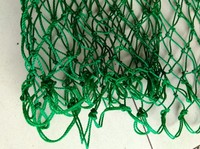 手工编织粗网线大抄网头鱼网网兜可配直径80CM1米的抄网头结实