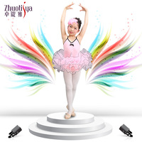 韩版儿童芭蕾舞蹈裙公主蓬蓬裙六一演出服女童舞台表演服厂家直销