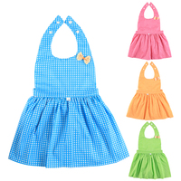 儿童围裙韩版时尚防水无袖男女宝宝婴儿幼儿园吃饭衣透气纯棉小孩