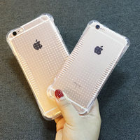 新款iphone6s/plus手机壳苹果防摔壳 硅胶防滑气囊tpu全包软外壳