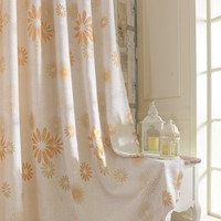 厂家直销欧式现代高档遮光棉麻提花窗帘布料定制成品