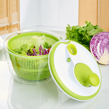 家用蔬菜水果沙拉脱水器蔬菜甩干机洗菜器沥水篮大号脱水篮滤水器