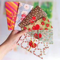 韩国创意信封式爱心贺卡 情人节祝福卡 心形卡 表白卡 小卡片