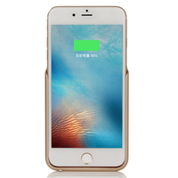 泽浩苹果手机背夹iphone6/6splus超薄无下巴移动电源充电宝保护套