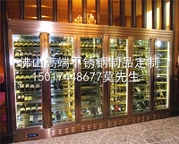 不锈钢酒柜定制 优质恒温不锈钢酒柜口碑好 厂家直供新疆