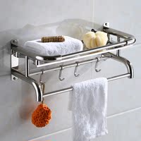 毛巾架不锈钢浴巾架浴室置物架卫生间壁挂卫浴