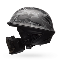 美国正品BELL ROUGE 流氓大兵头盔 哈雷机车摩托车复古头盔半盔